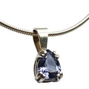 Pendentif Tanzanite 1.36cts
