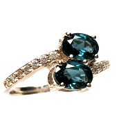 Bague Topaze Duo London