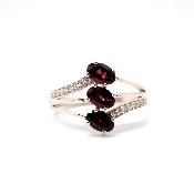 Bague Cloé Grenat
