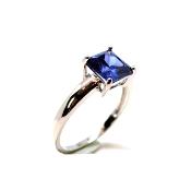 Bague Tanzanite Carré