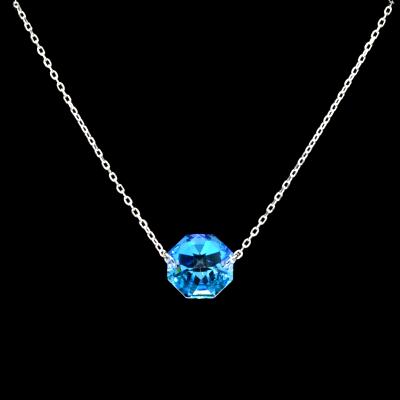 Collier Solitaire Cristal
