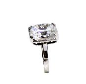 Bague Solitaire Coussin