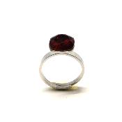 Bague Cristal Bordeaux