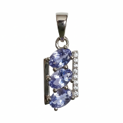 Pendentif Tanzanite Parchemin