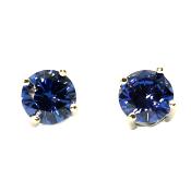 Boucles Tanzanites Brillants