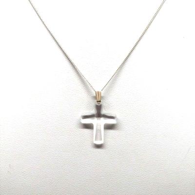 Collier Croix Cristal