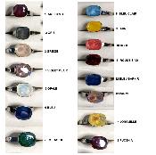 Bague Cristal 10mm Ajustable