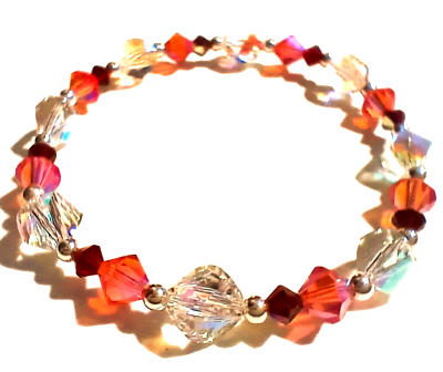 Bracelet Cristal Orangé