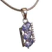 Pendentif Tanzanite Parchemin