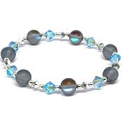 Bracelet Aqua Aura Gris Bleu