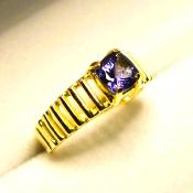 Bague Manhattan Tanzanite Or