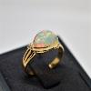 Bague Opale Noble et Or 18cts