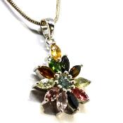 Pendentif Soleil Tourmaline