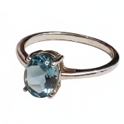 Bague Topaze Cabochon