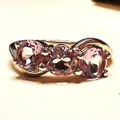 Bague Améthyste en Trio