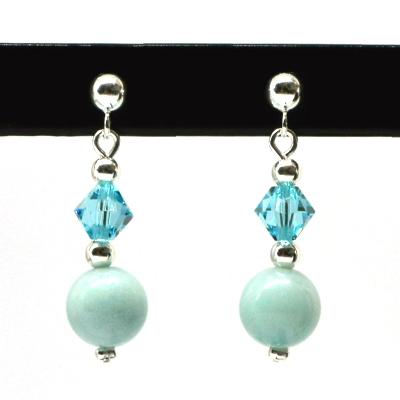 Boucles Amazonite