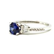 VP N°6 Bague Tanzanite et Saphirs