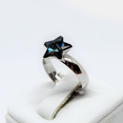 Bague Etoile Bleue