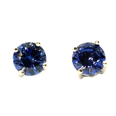 Boucles Tanzanites Brillants