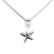 Collier Etoile de Mer Argent