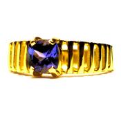 Bague Manhattan Tanzanite Or