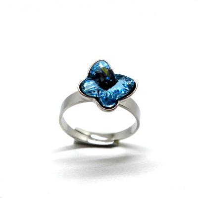 Bague Papillon Bleu