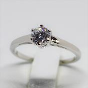 Bague Solitaire 6mm