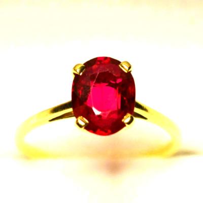 Bague Rubis et Or 18 cts