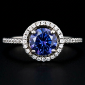Bague Tanzanite 1 carat