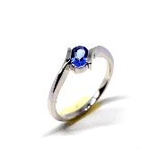 Bague Tanzanite Twist
