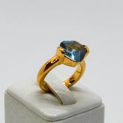 Bague Cœur Vermeil