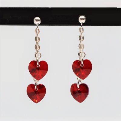 Boucles Cœurs Babyred Doubles