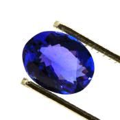 Tanzanite d'exception de 3.82cts IF !