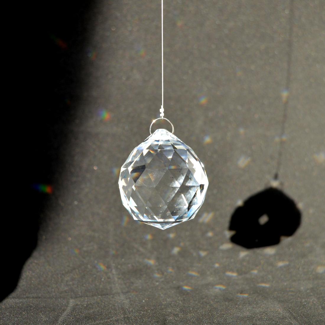 Achat Boule De Cristal 8 Cm : Divination, Méditation, Spiritisme