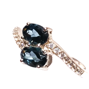 Bague Topaze Duo London