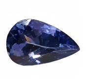 Tanzanite Poire 1.52 carats