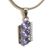 Pendentif Tanzanite Parchemin