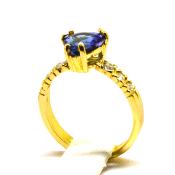 Bague Tanzanite et Diamants