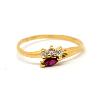 Bague Rubis et Diamants