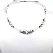Collier Cristal Silver