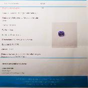 Tanzanite 2.01 carats certifiée