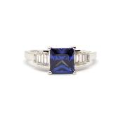 Bague Tanzanite de 1,5 carat 