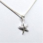 Collier Etoile de Mer Argent