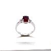 Bague Rubis de 2 Carats 