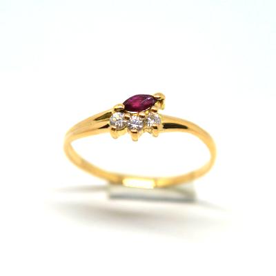Bague Rubis et Diamants