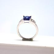 Bague Tanzanite de 1,5 carat 