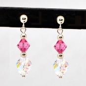 Boucles Cristal Rose