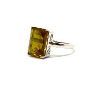 Bague Zultanite Rectangle